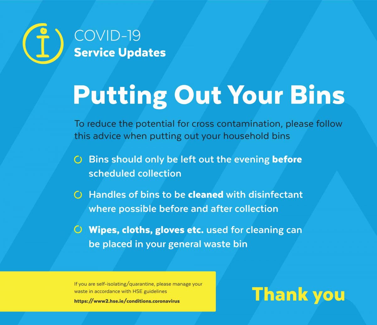 Putting out your bins latest advice Bord na Móna Recycling